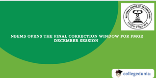 FMGE 2024: Final Correction Window for December Session Opens